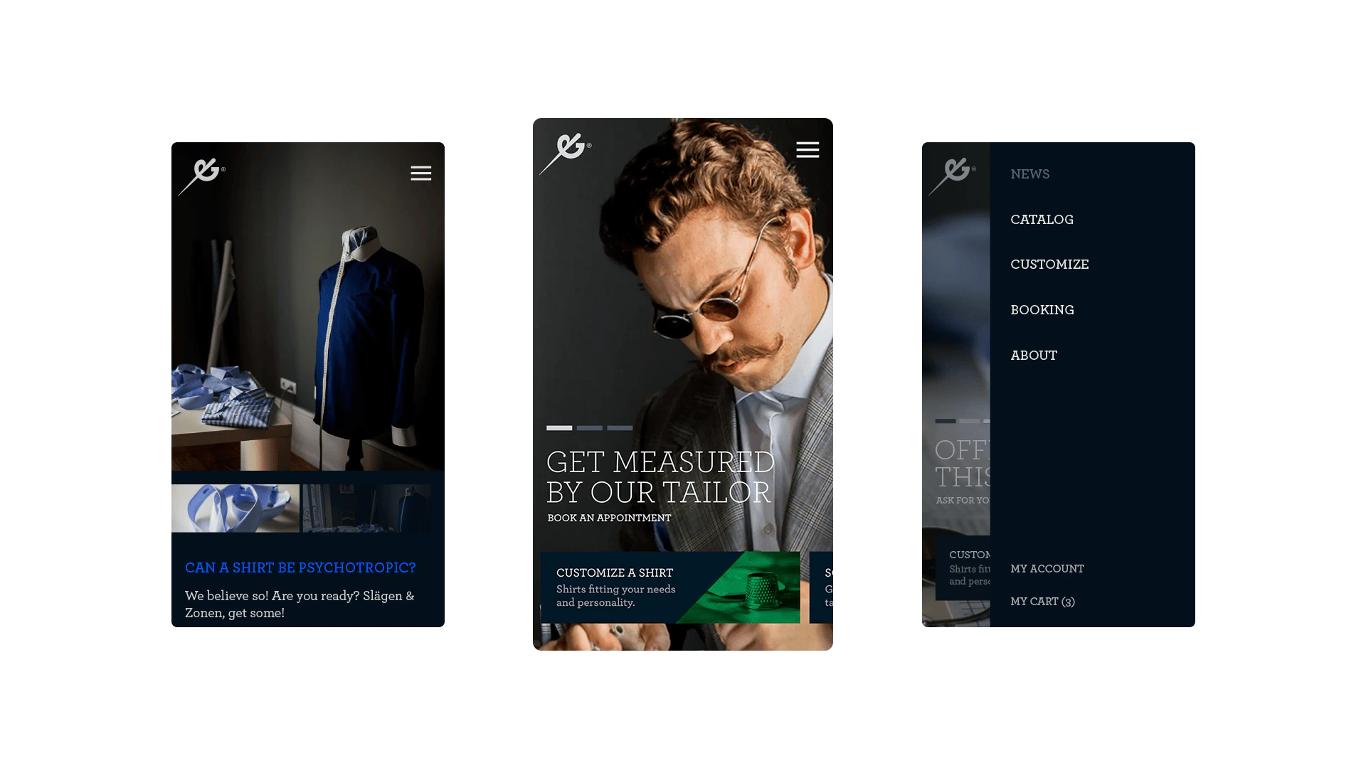 Mobile app interface with heart logo, products for sale, and CPR course offerings.